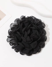 Flor para Cabelo e Roupa Preta