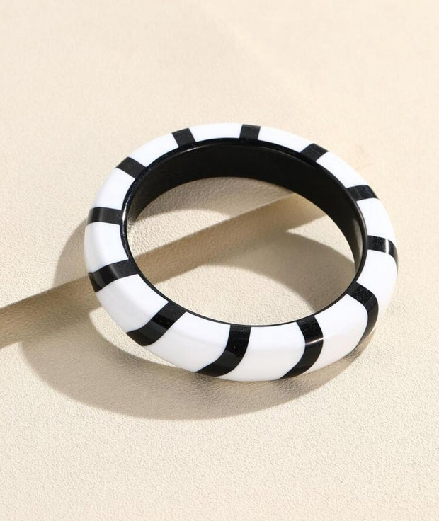 Pulseira Bracelete Preto e Branco II